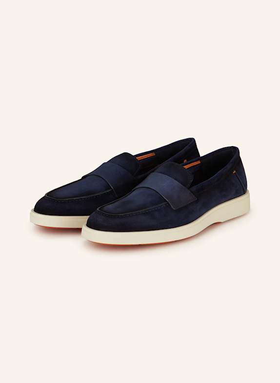 Santoni Penny-Loafer REVOLVE DUNKELBLAU