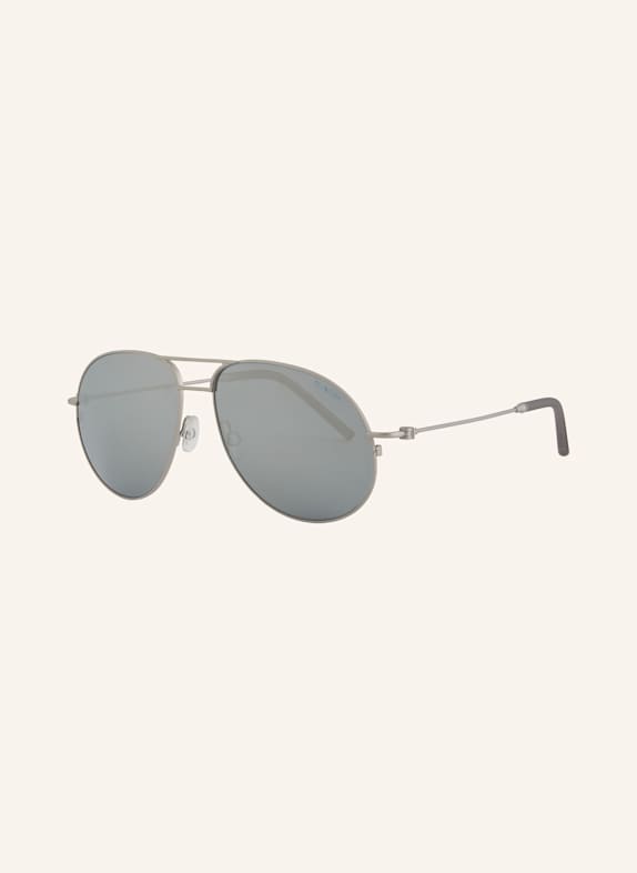 MONCLER Sonnenbrille ME4002 10041U - MATT SILBER/ BLAU VERSPIEGELT
