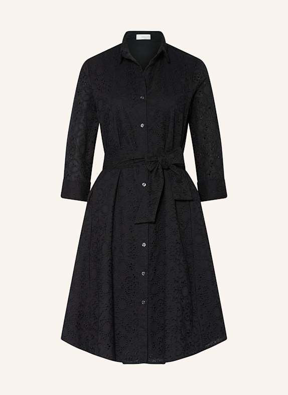 rossana diva Hemdblusenkleid mit 3/4-Arm SCHWARZ