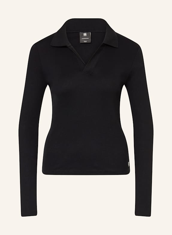 G-Star Jersey polo shirt slim fit BLACK