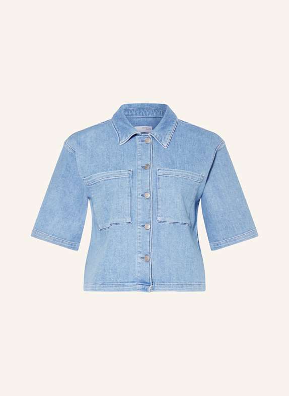 SELECTED Femme Jeansbluse HELLBLAU
