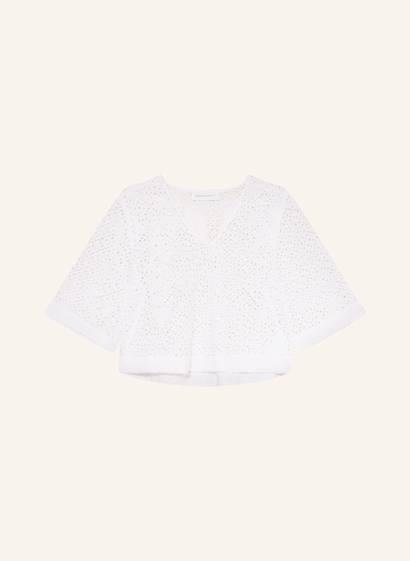 SELECTED Femme Blusenshirt mit 3/4-Arm WEISS