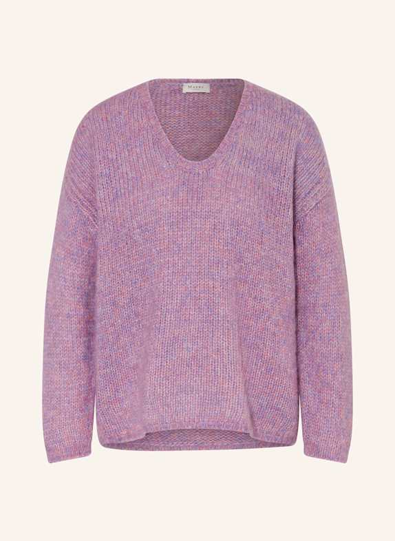 MAERZ MUENCHEN Pullover mit Alpaka LILA/ PINK
