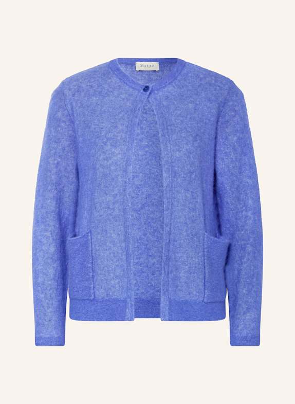 MAERZ MUENCHEN Strickjacke mit Alpaka BLAU