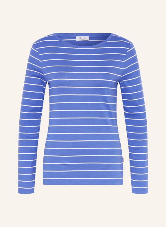 MAERZ MUENCHEN Longsleeve BLAU/ WEISS