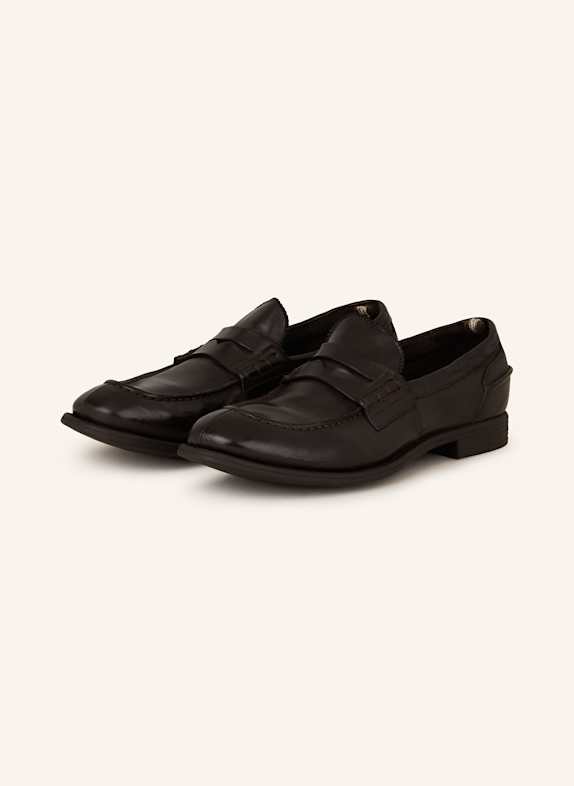 OFFICINE CREATIVE Penny-Loafer CHRONICLE 144 SCHWARZ/ DUNKELBRAUN