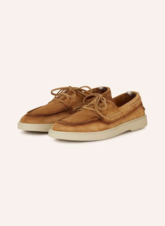 OFFICINE CREATIVE Schnürer BONES 013 COGNAC