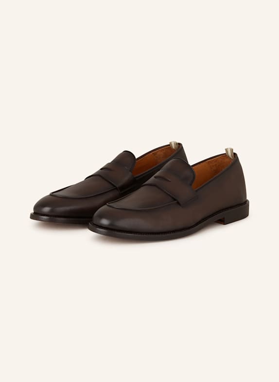 OFFICINE CREATIVE Penny-Loafer OPERA 001 DUNKELBRAUN