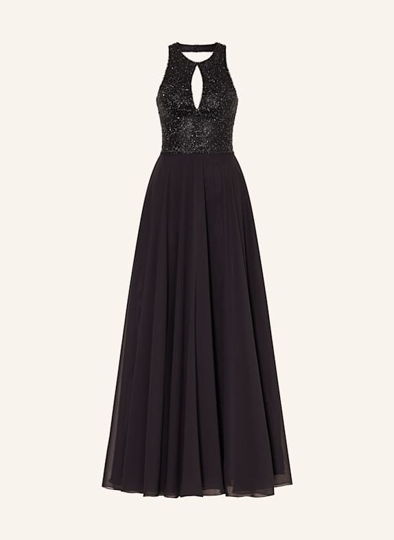 Hey Kyla Evening dress with decorative beads BLACK
