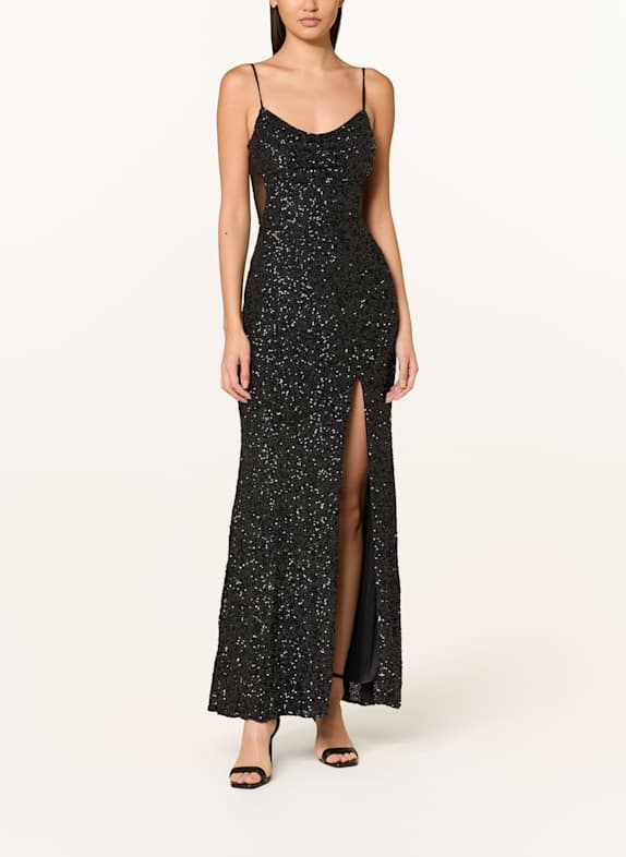 Hey Kyla Abendkleid mit Pailletten SCHWARZ