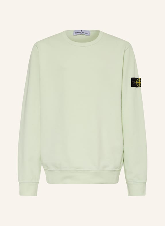 STONE ISLAND JUNIOR Bluza nierozpinana JASNOZIELONY