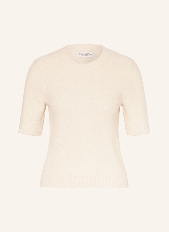Marc O'Polo Strickshirt aus Frottee BEIGE