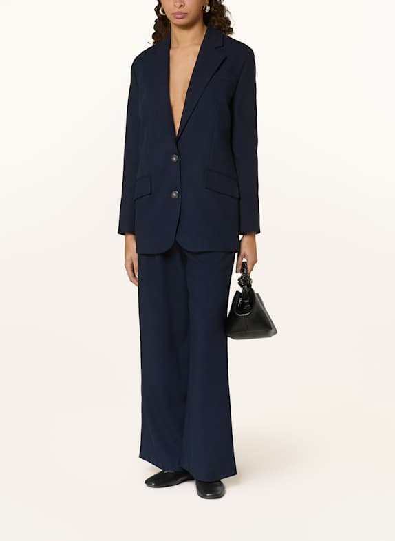 IVY OAK Lang blazer JUNA MØRKEBLÅ