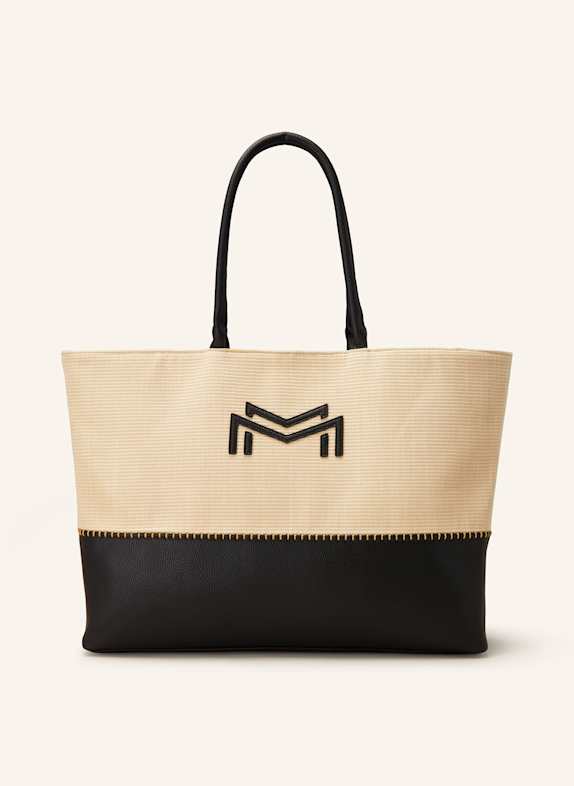 MARYAN MEHLHORN STRATUM beach bag CREAM/ BLACK