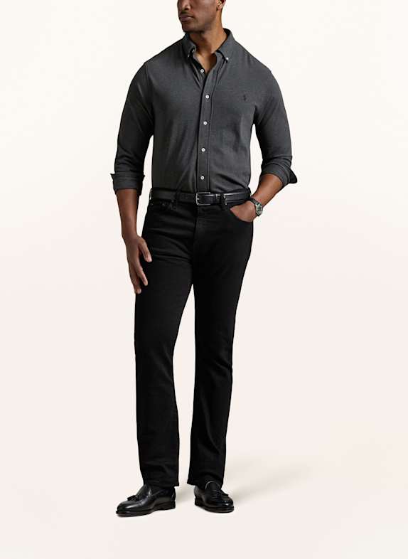 POLO RALPH LAUREN Big & Tall Piqué shirt GRAY