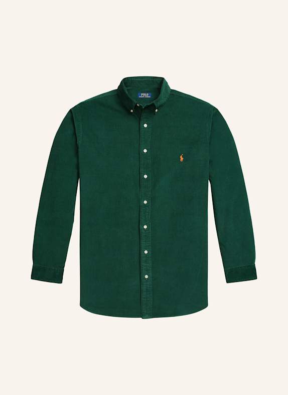 POLO RALPH LAUREN Big & Tall Cordhemd Classic Fit GRÜN
