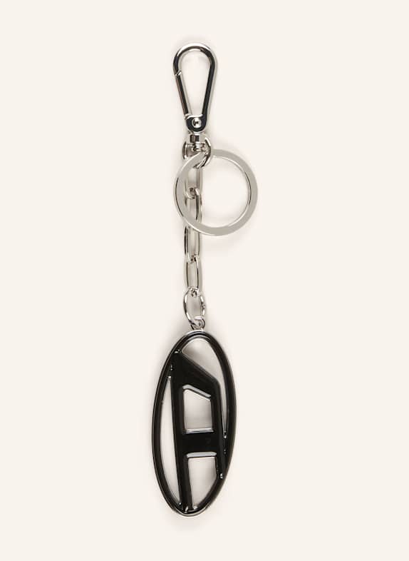 DIESEL Taschenanhänger CAGE-D SILBER