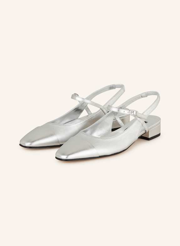 CAREL Slingpumps OCEANO SILBER