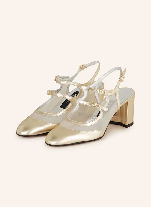 CAREL Mary-Jane-Pumps BANANIGHT GOLD