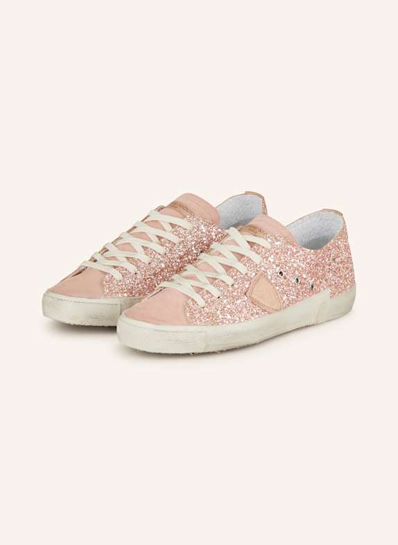 PHILIPPE MODEL Sneakersy PRSX BLADORÓŻOWY