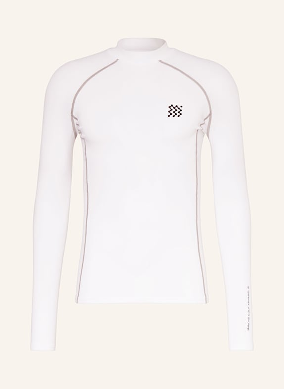 MANORS Funktionsshirt BASELAYER WEISS