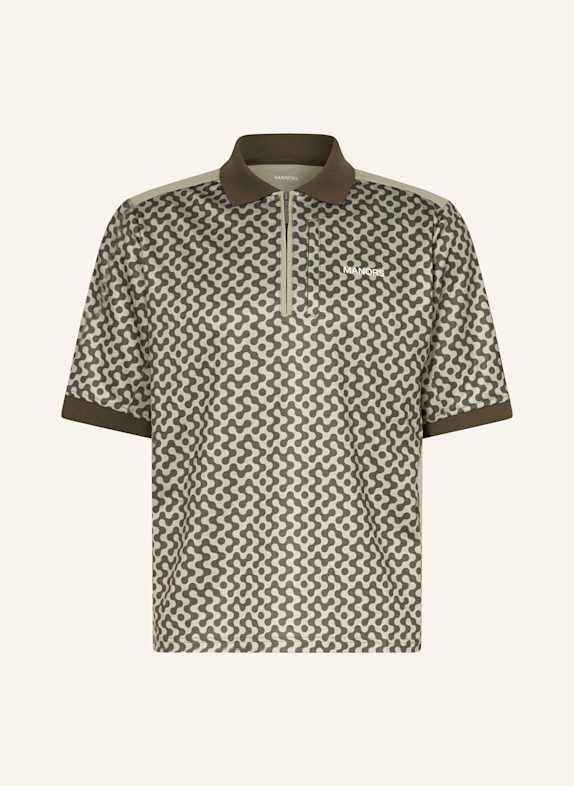 MANORS Funktions-Poloshirt EIGHTEEN RANGER KHAKI/ HELLGRÜN