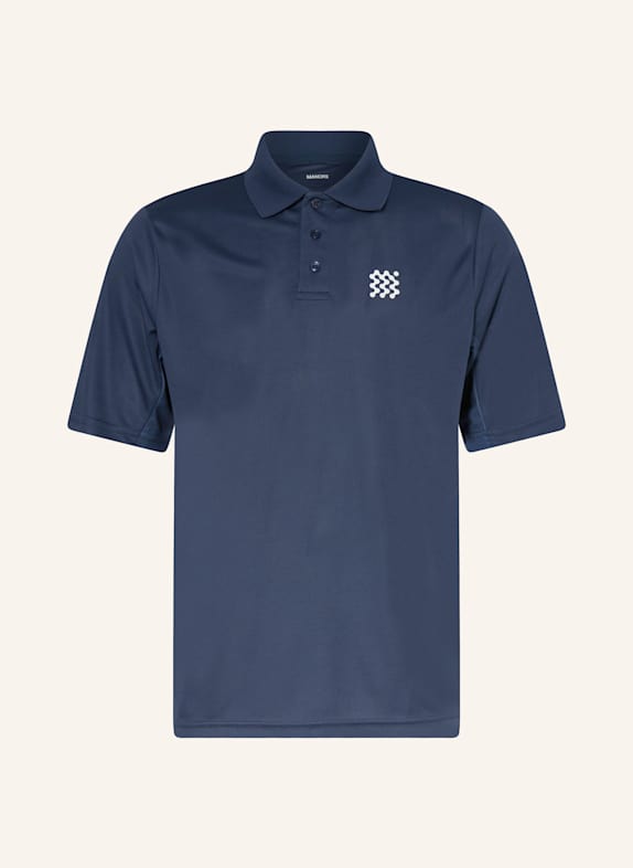 MANORS Funktions-Poloshirt THE COURSE DUNKELBLAU