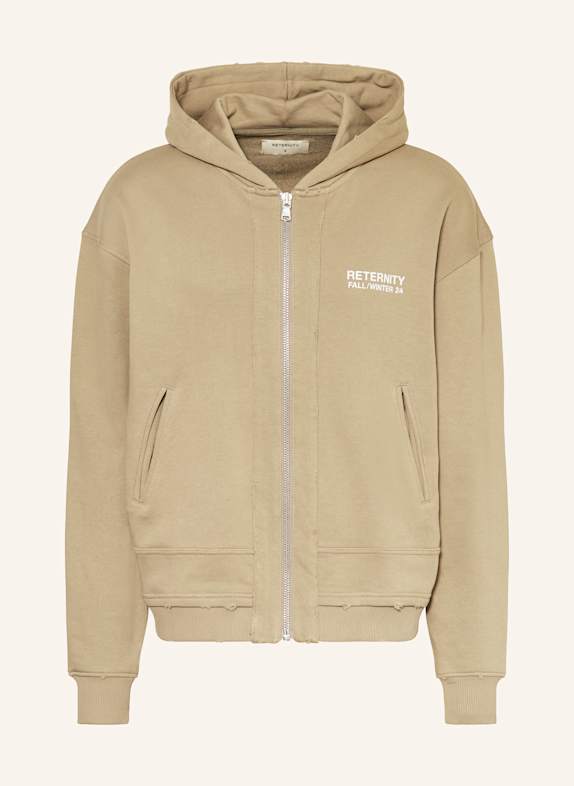 RETERNITY Sweat jacket TAUPE