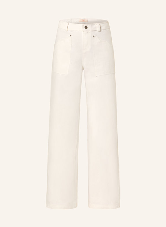 IVI collection Flared Jeans 002 WHITE
