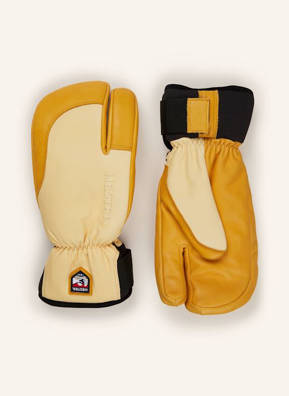 HESTRA Skihandschuhe TOPO HELLBRAUN
