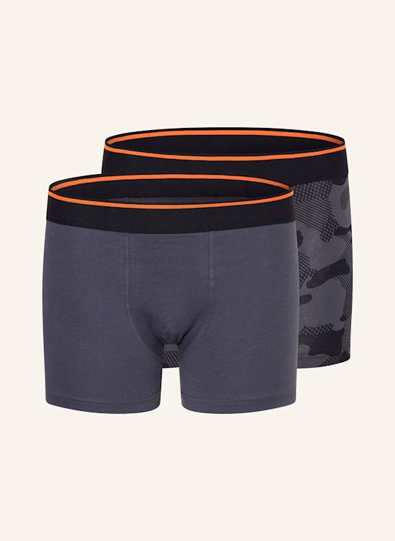 Sanetta 2er-Pack Boxershorts DUNKELBLAU/ GRAU