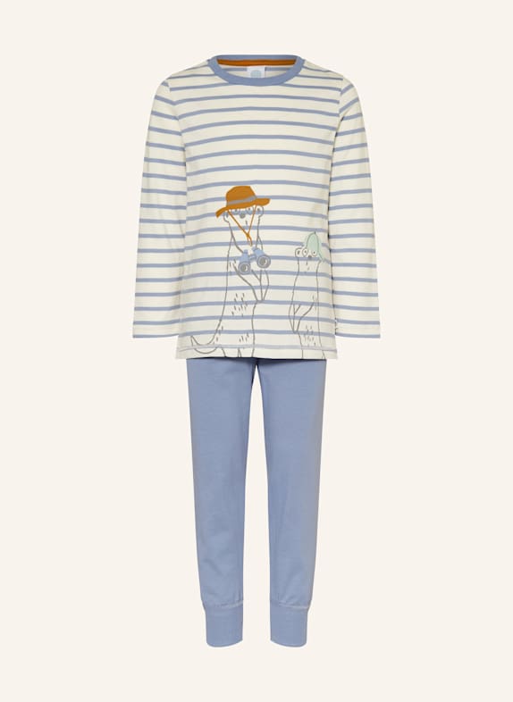 Sanetta Schlafanzug HELLBLAU/ CREME