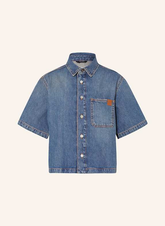 HAIKURE Jeansbluse OLIVE BLAU