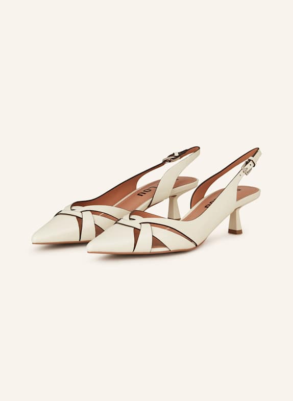 BIBI LOU Slingpumps SALONES mit Cut-outs ECRU