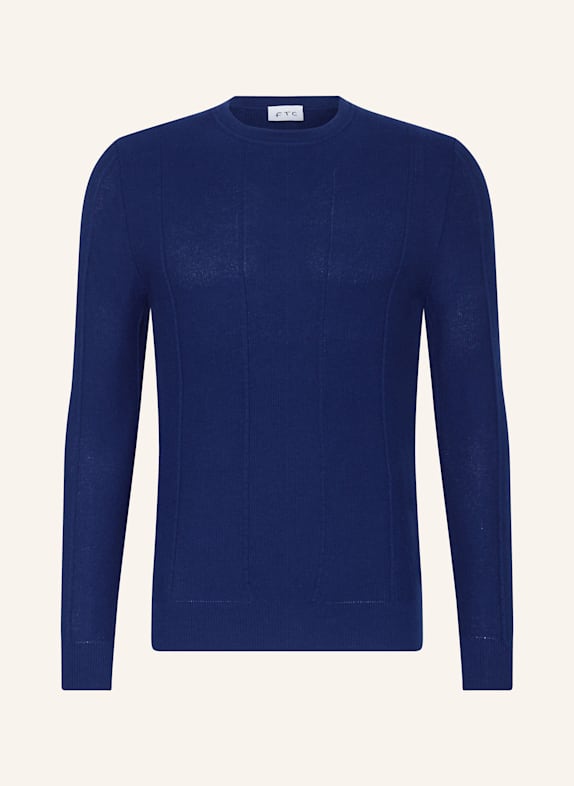FTC CASHMERE Pullover DUNKELBLAU