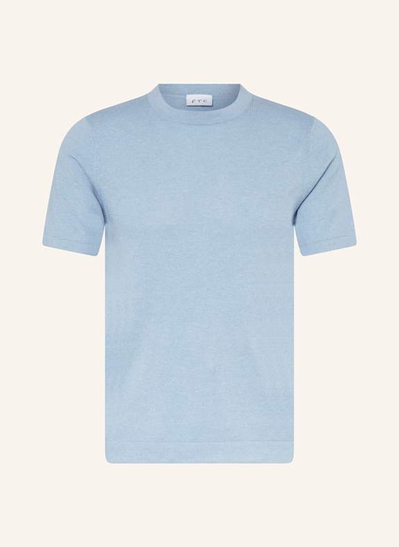 FTC CASHMERE Knit shirt LIGHT BLUE