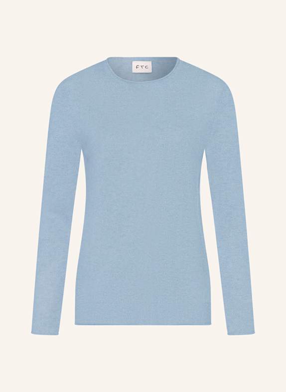 FTC CASHMERE Cashmere-Pullover HELLBLAU
