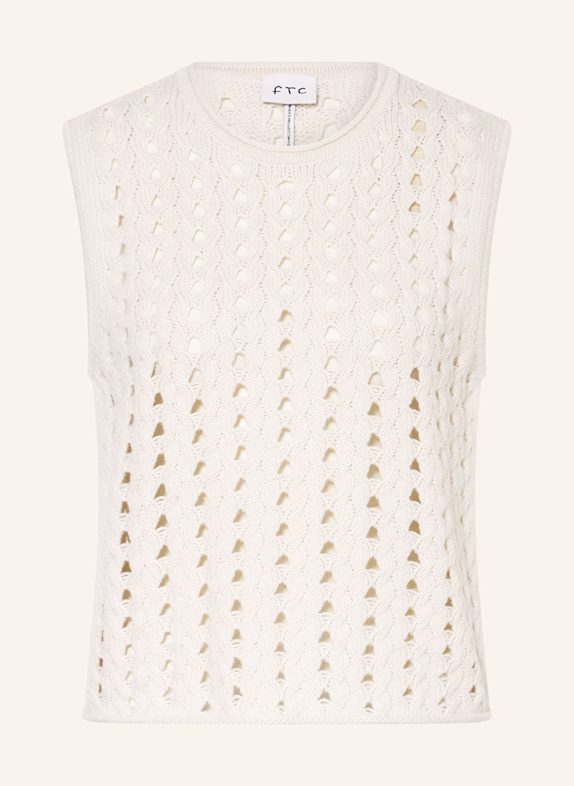 FTC CASHMERE Pullunder mit Cashmere CREME