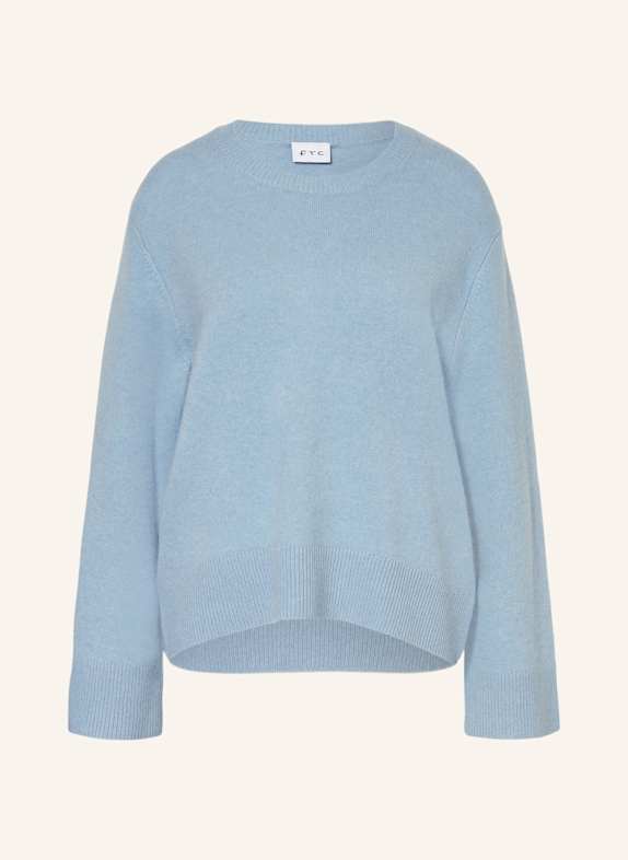 FTC CASHMERE Cashmere-Pullover HELLBLAU