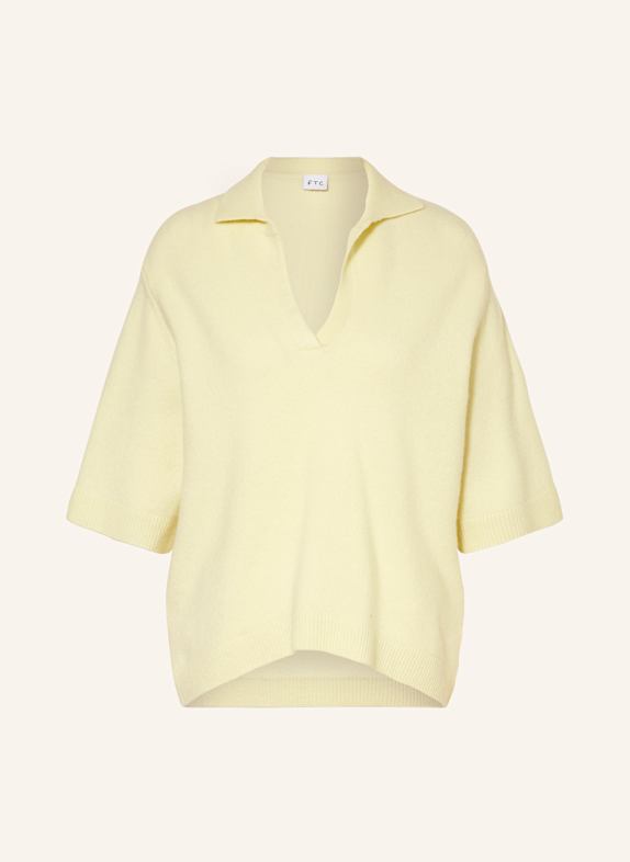 FTC CASHMERE Cashmere-Pullover HELLGELB