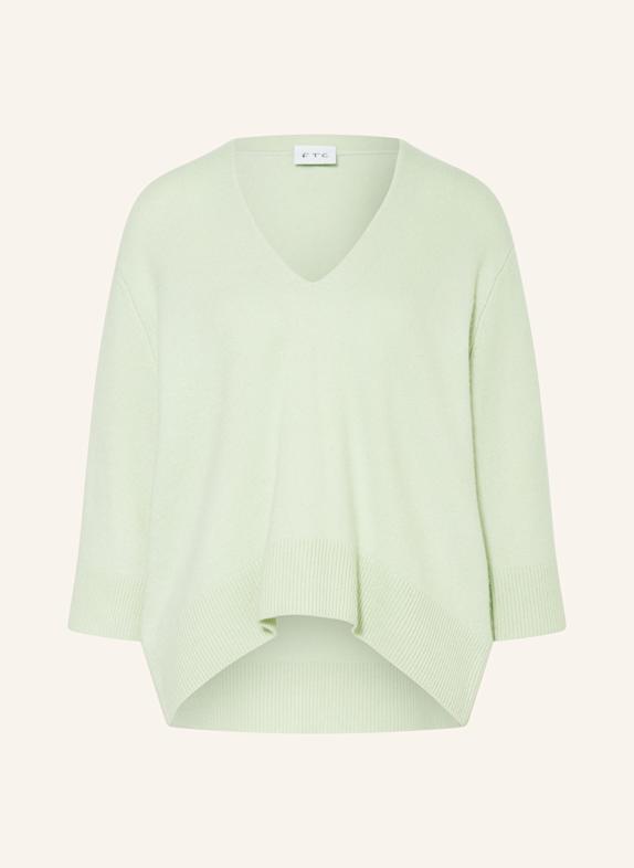 FTC CASHMERE Strickshirt aus Cashmere MINT