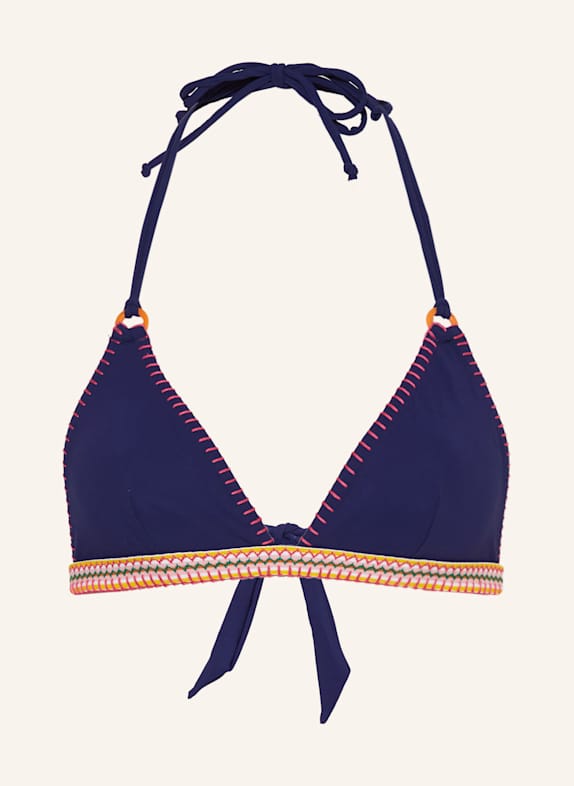 BANANA MOON Neckholder-Bikini-Top KALANY WAKAO DUNKELBLAU