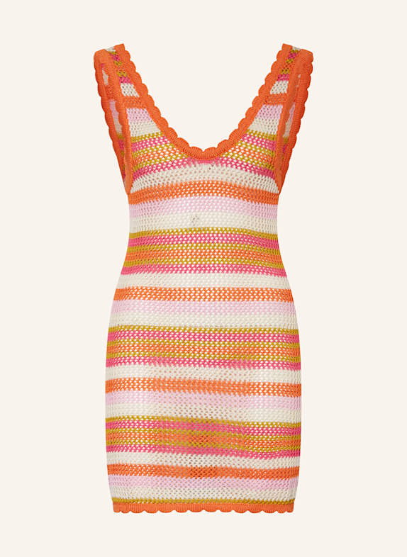 BANANA MOON Strandkleid SILOAM WILDERNE ROSA/ ORANGE/ PINK