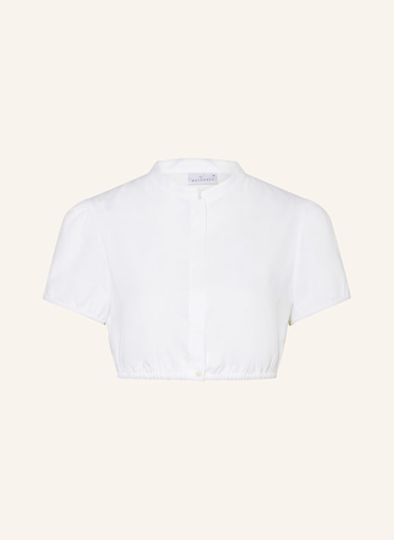 WALDORFF Dirndlbluse WEISS