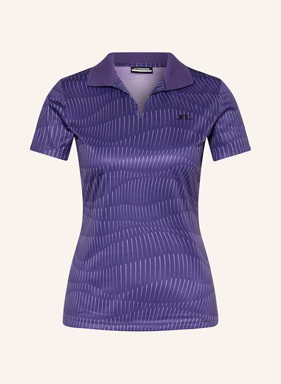 J.LINDEBERG Funktions-Poloshirt LILA/ HELLLILA