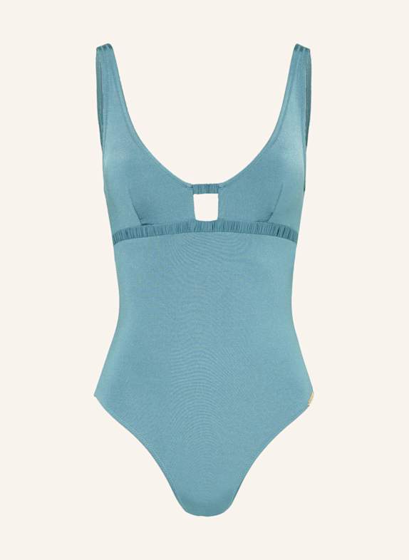 watercult SHIMMERING SOLIDS swimsuit BLUE GRAY