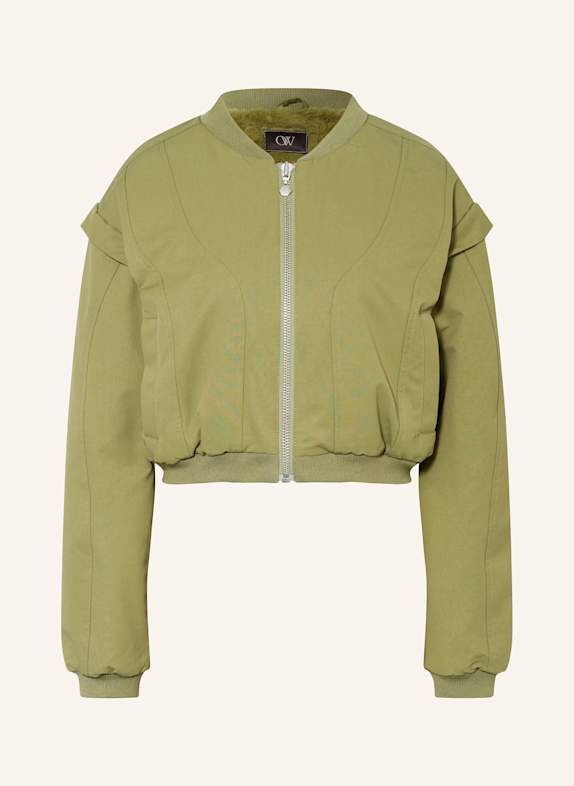 OW Collection Cropped-Blouson YOKON HELLGRÜN