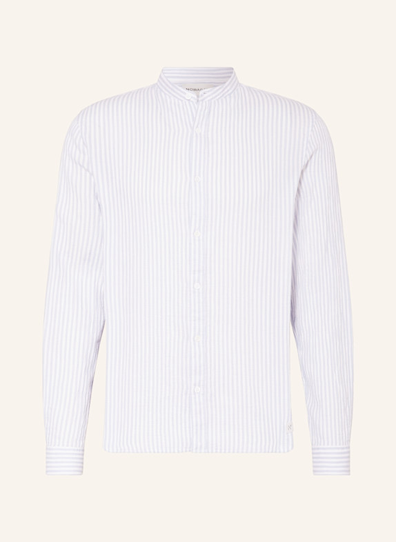 NOWADAYS Hemd Regular Fit BLAUGRAU/ WEISS