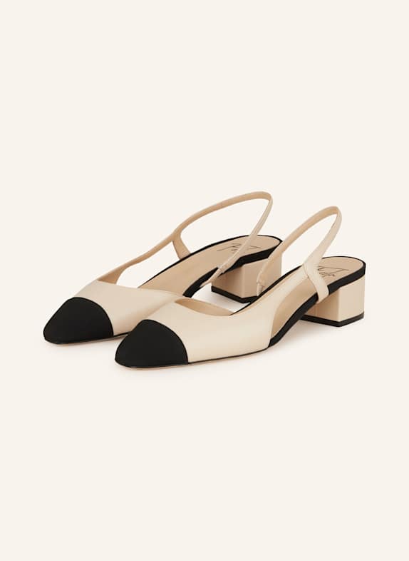 FESTA Slingpumps ACANTO BEIGE/ SCHWARZ