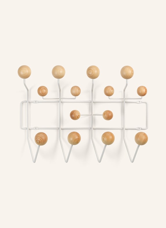 vitra Coat rack HANG IT ALL WHITE/ BROWN